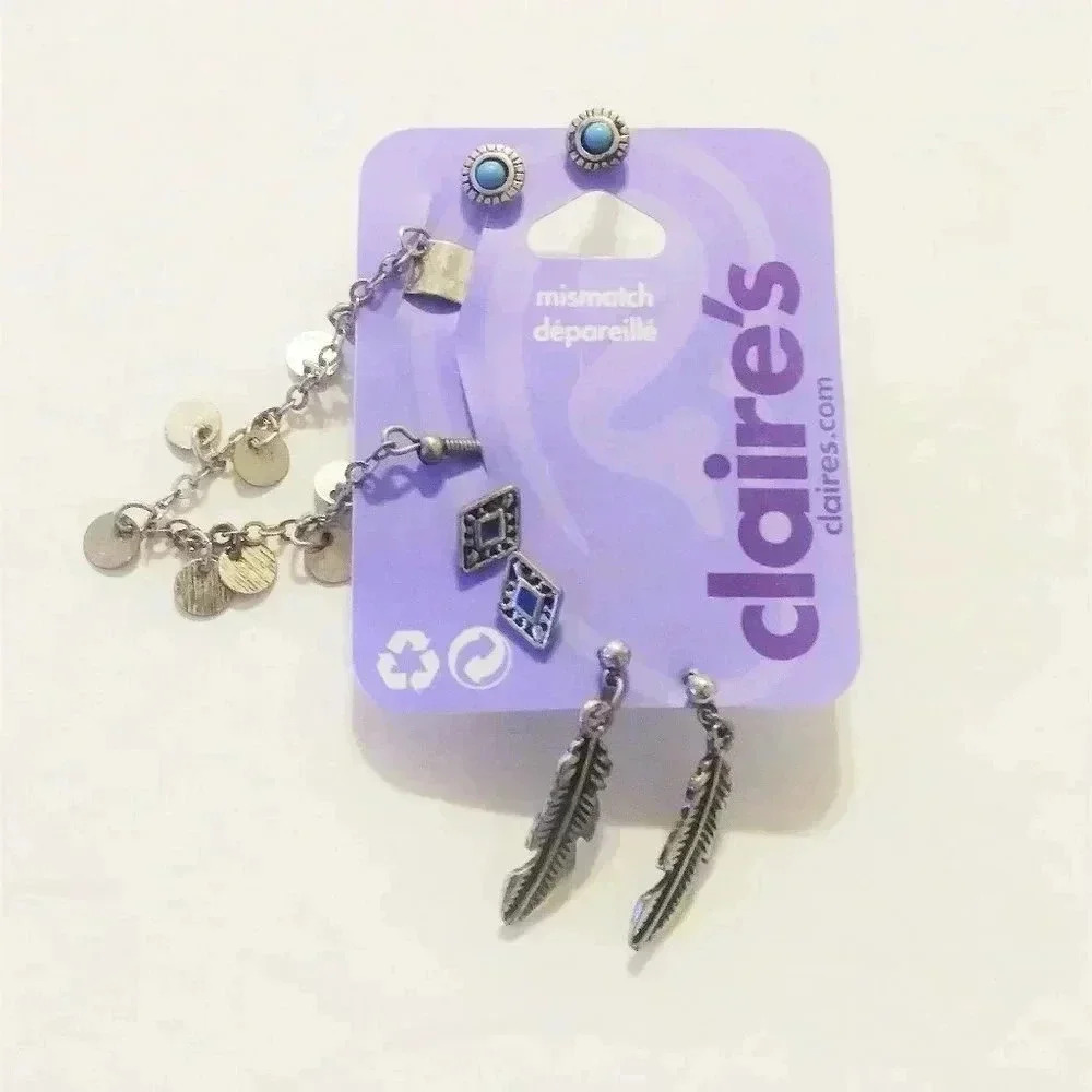 Claire's‎ Mismatch Earing Set